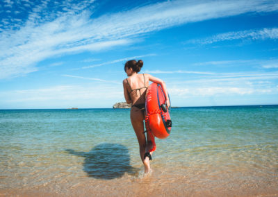 Working out with Stand Up Paddle